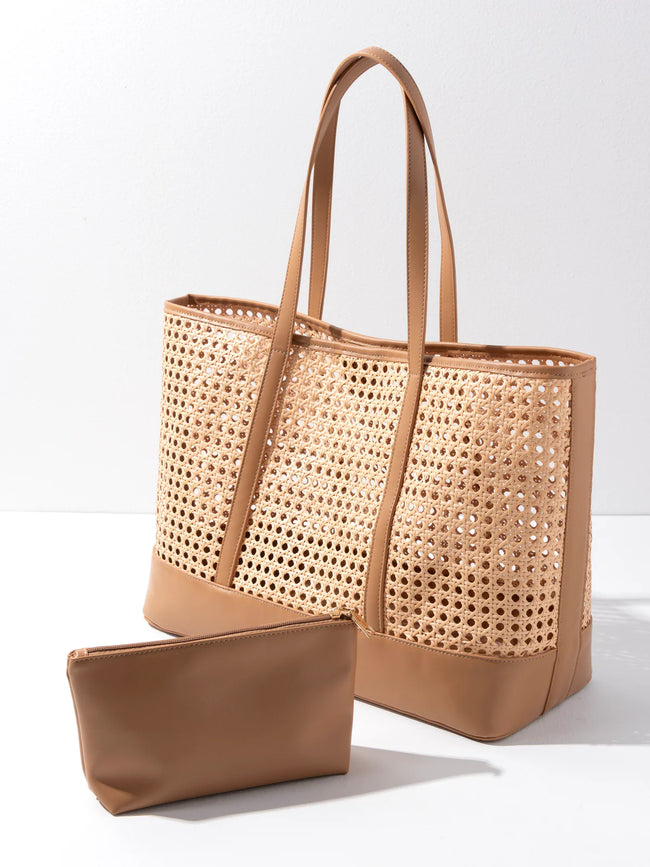 Soleil Tote Tan