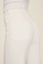 ICN- Cropped Wide Leg Jeans - Optic