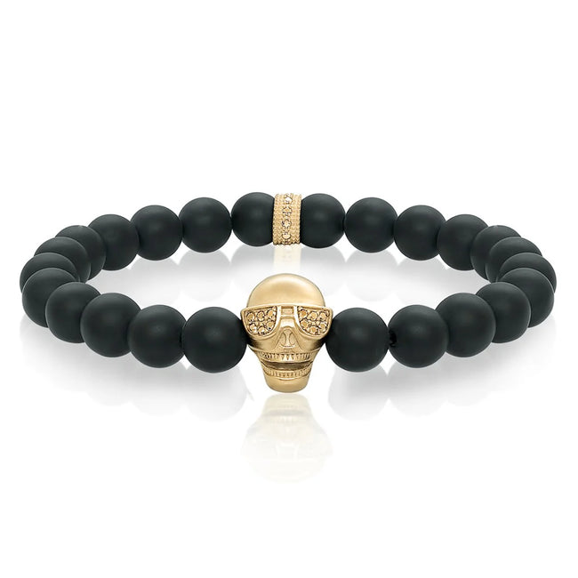 Skullshine Bead Bracelet BB-58-S