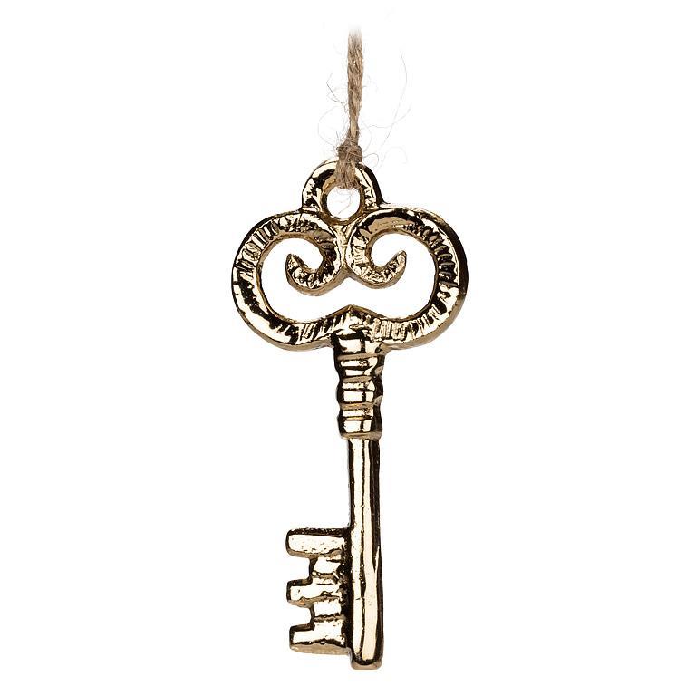Simple Flat Key Ornament
