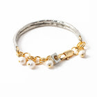 Oscar Silvery & Gold Bracelet