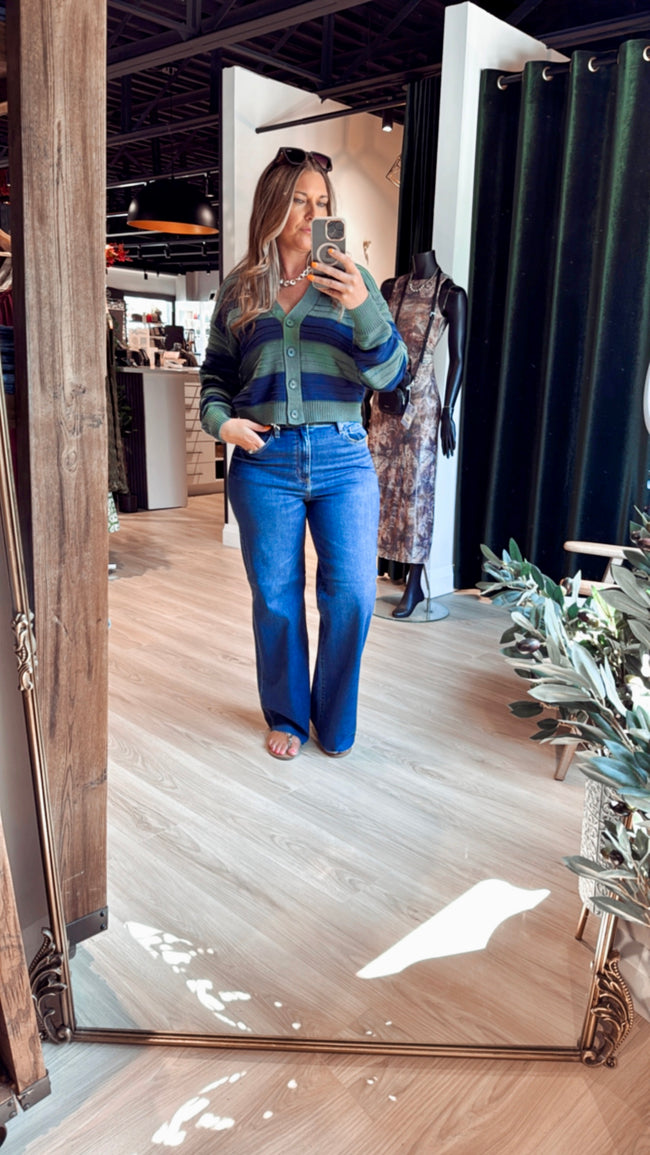 Green Cardigan 41264B