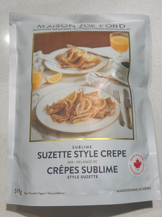 Sublime Suzette Style Crepes Mix