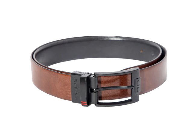 Desoto Reversible Belt Black, Black-Brown