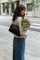 Ella Shoulder Bag Large - Latte