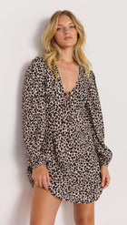 Elka Long Sleeve Mini Dress