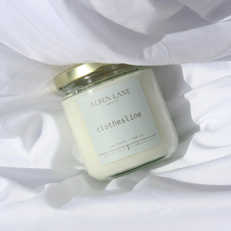 The Clothesline 8oz Candle