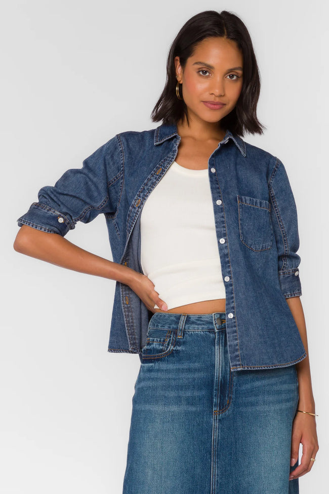 Kobe Nile Blue Shirt