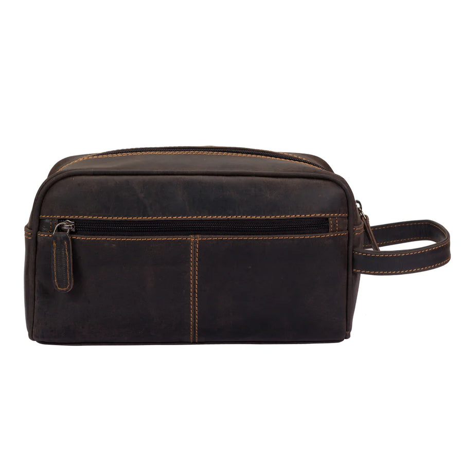 Leather Toiletry Bag