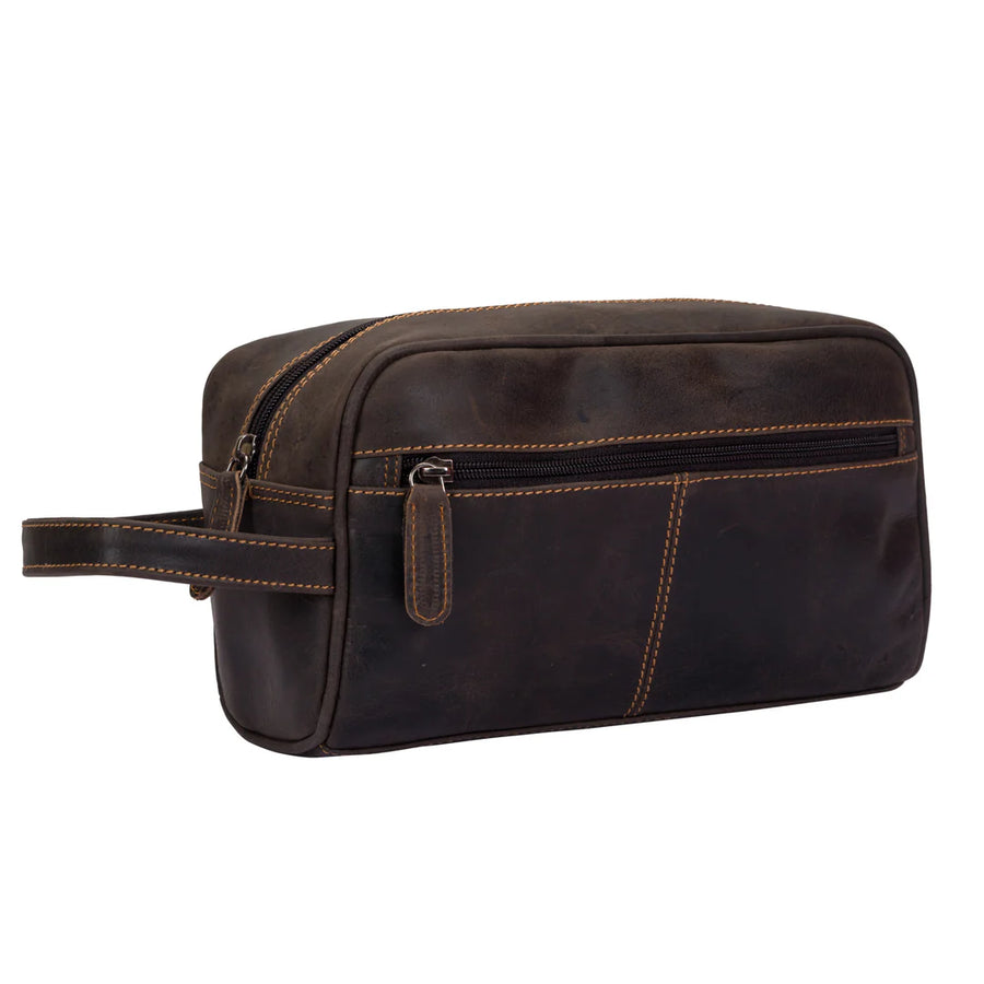 Leather Toiletry Bag