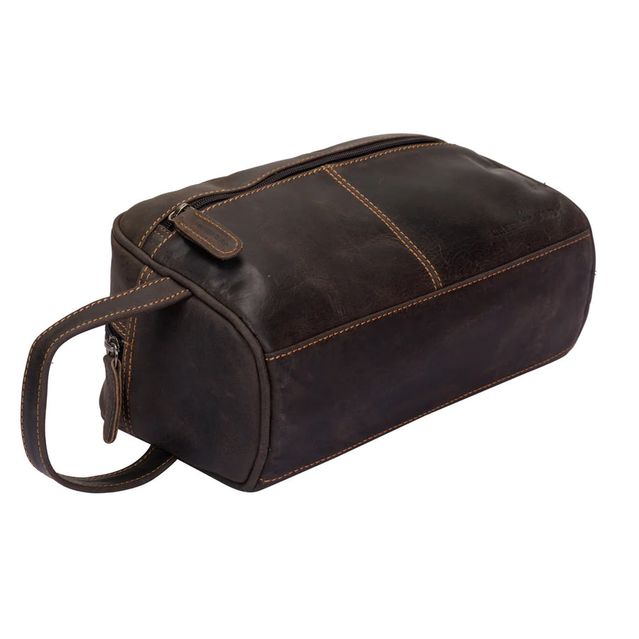 Leather Toiletry Bag
