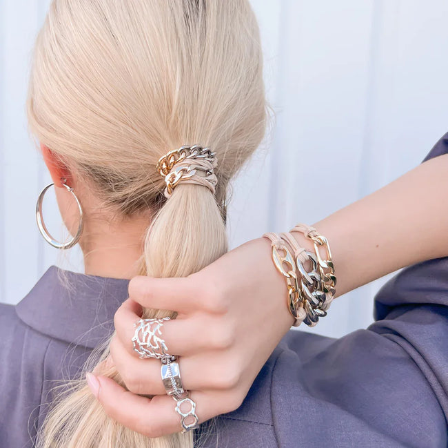 Bling Hair Ties set of 5