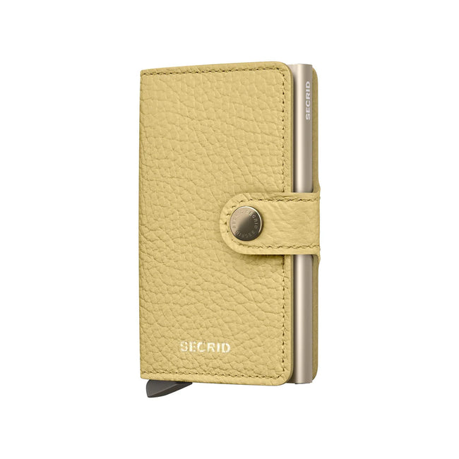 Secrid Miniwallet Pebble Butter Yellow