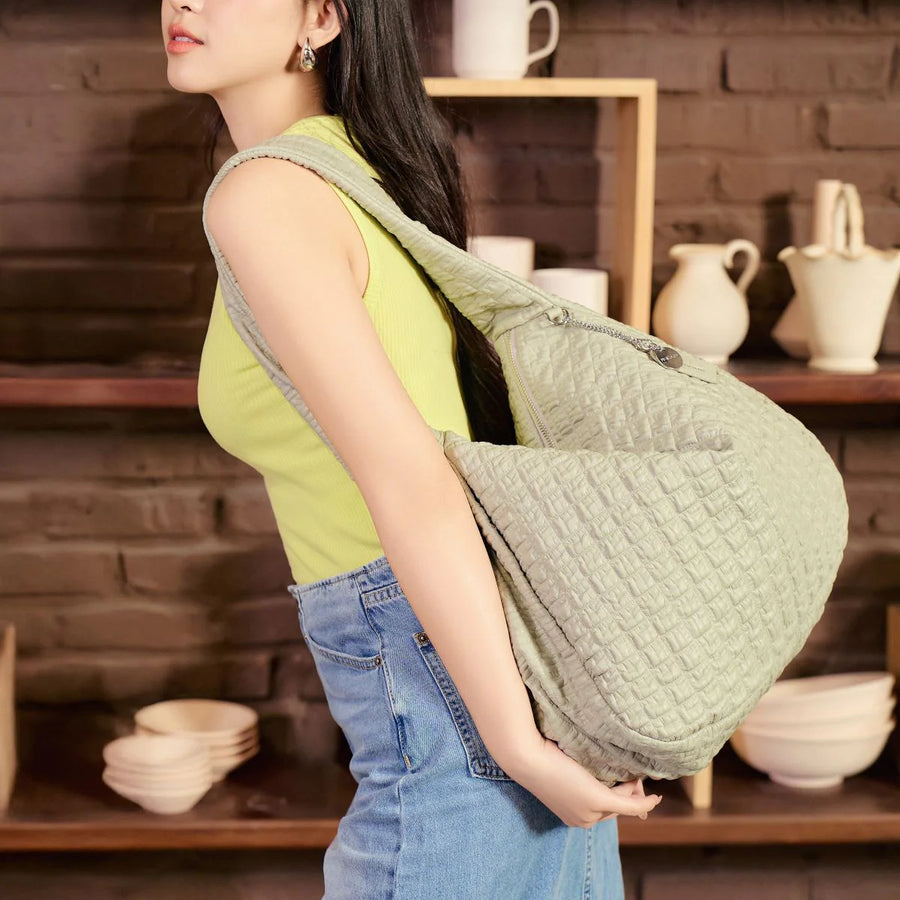 Waffle Shoulder Bag