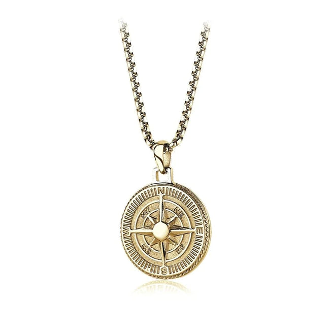 Compass Pendant Necklace SP139