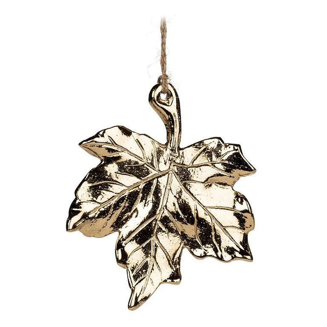 Simple Flat Maple Leaf Ornament