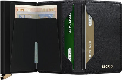 Premium Slimwallet Emboss Diamond Black