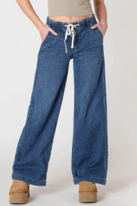 2625253 DG Wide Leg Knit Denim Pant