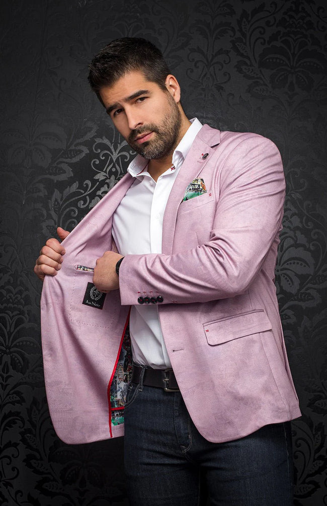 Traveler Transparent Pink Blazer