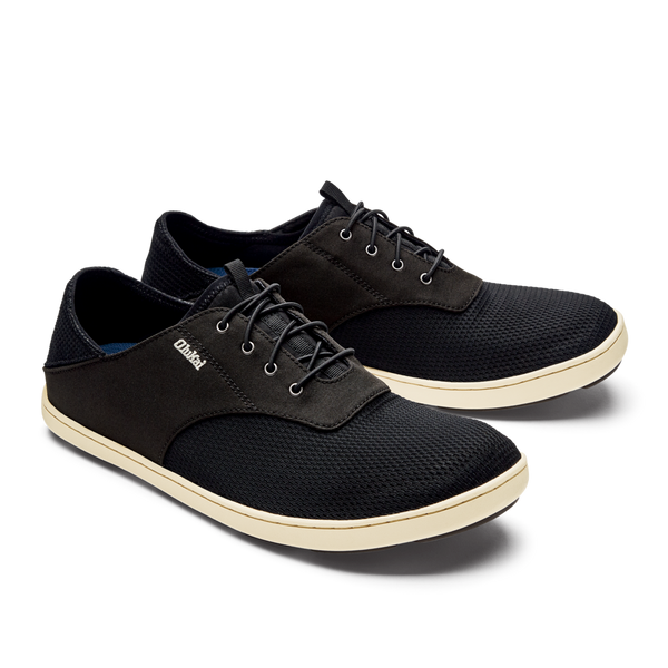 Olukai Mens Nohea Moku Onyx Onyx Xclusive Elements