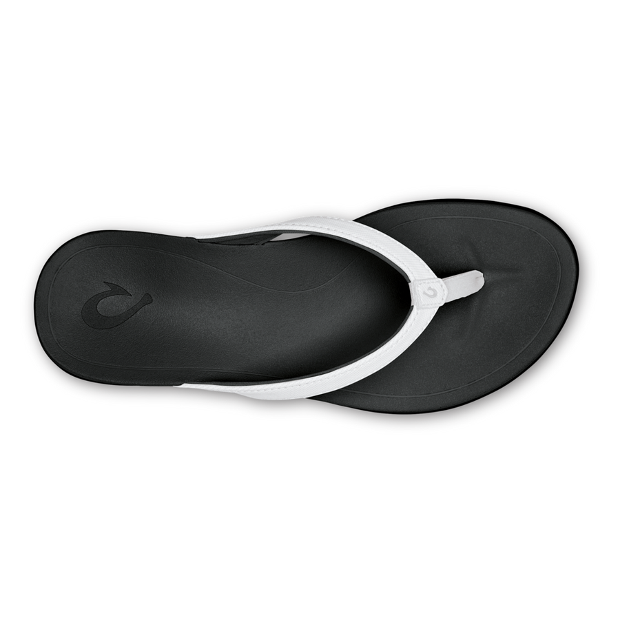 Olukai - Ladies Ho'Opio White/Onyx