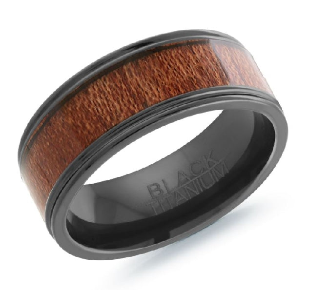 Band with Wood Inlay BTI12