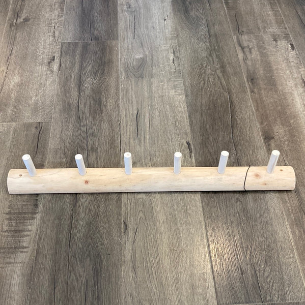 Driftwood Peg Hook 6 Pegs Xclusive Elements