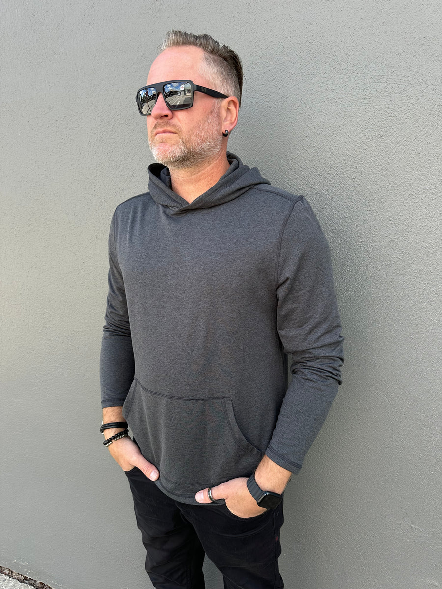 Clutch Comfort Hoodie - Black Heather