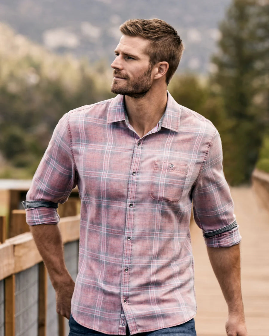 FA23WS1525 Red Paxton Vintage Soft Shirt