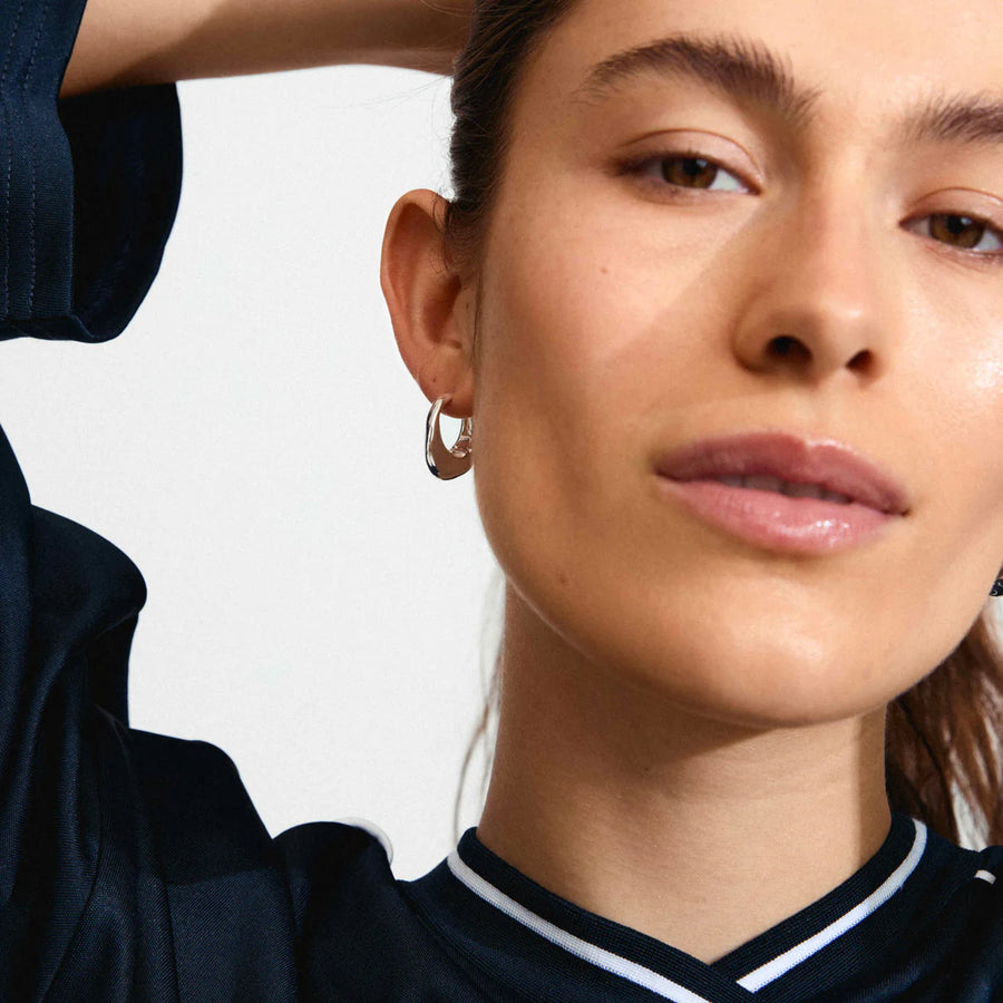Dune Recycled Hoop Earrings