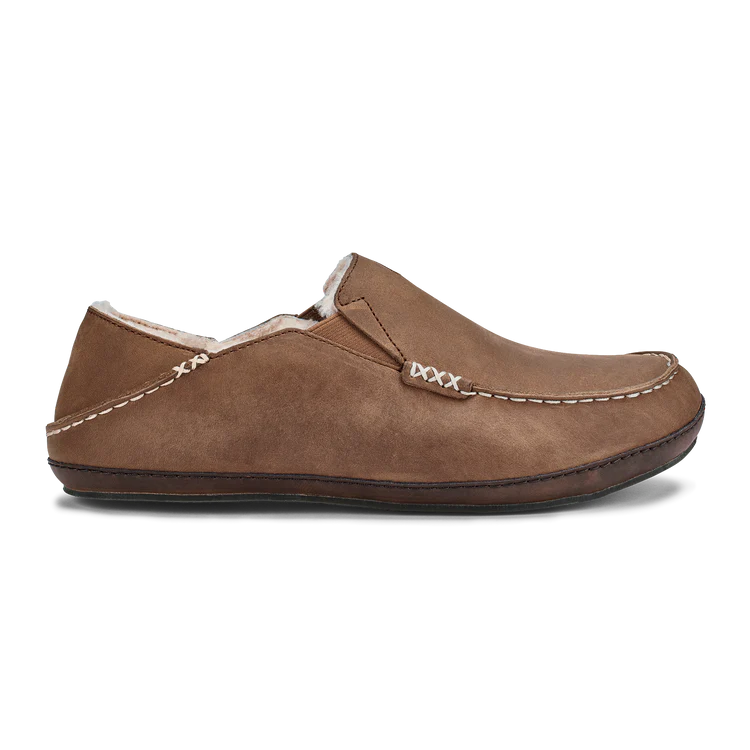 Olukai - Mens Moloa Toffee/ Dark Wood