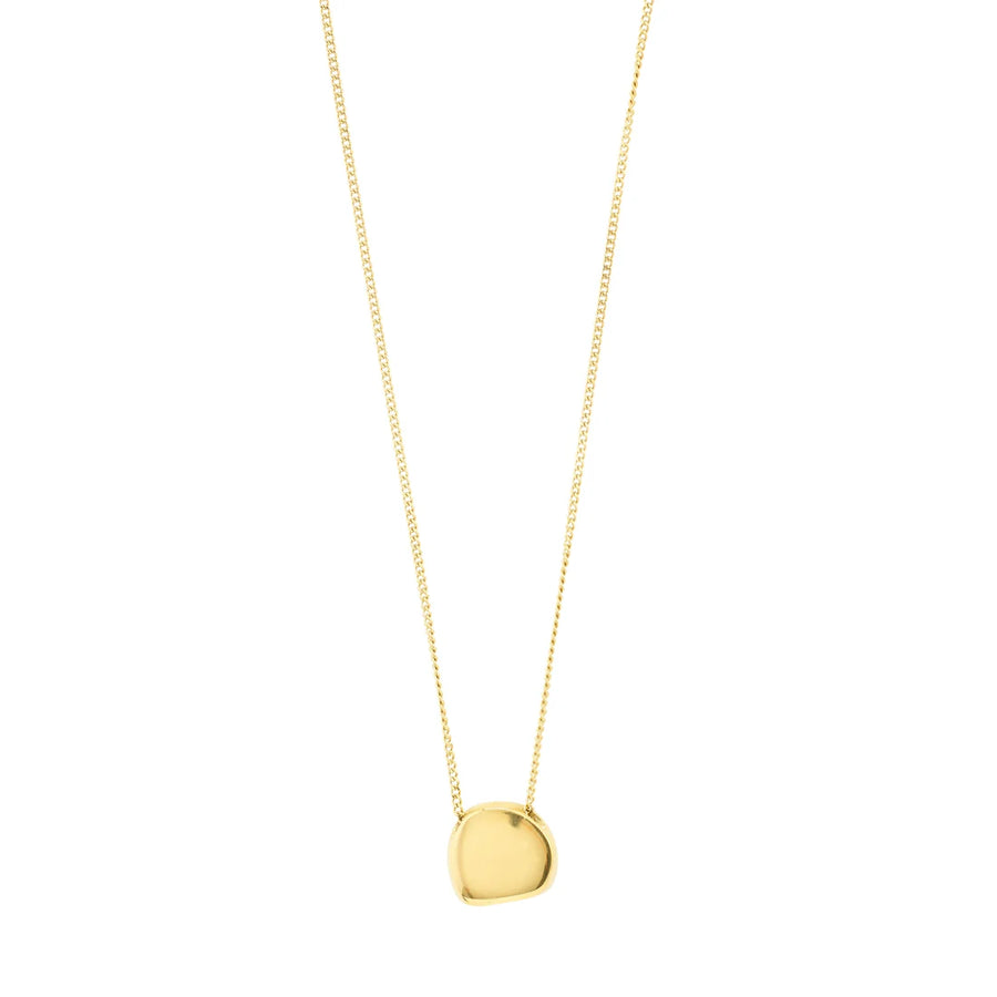 PRESENCE recycled pendant coin necklace