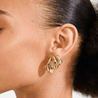 PRESENCE recycled chunky earrings