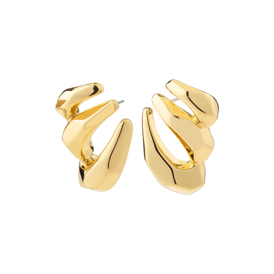 PRESENCE recycled chunky earrings
