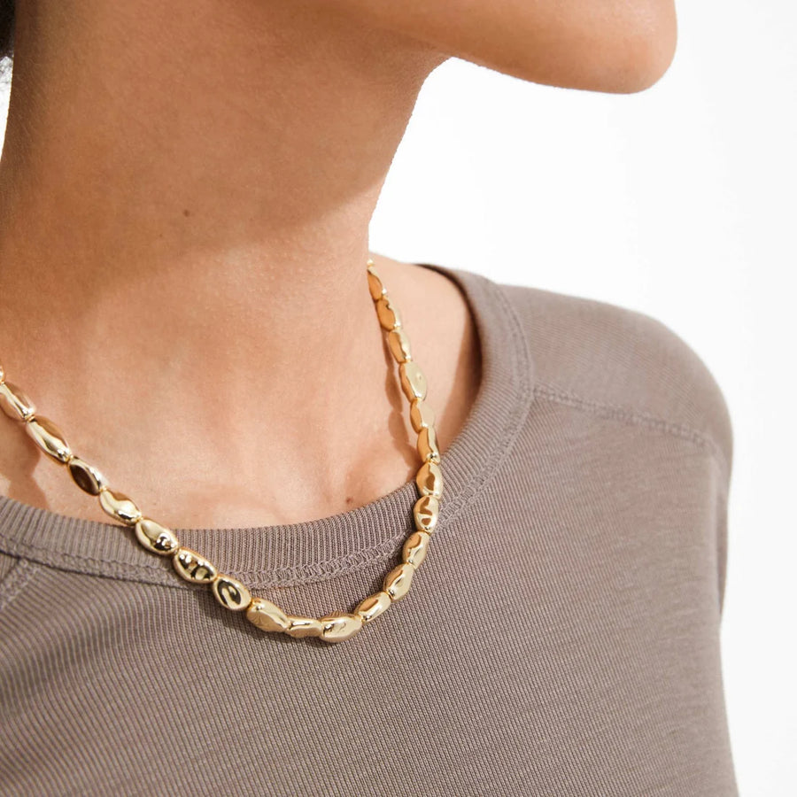 PRESENCE recycled beaded necklace