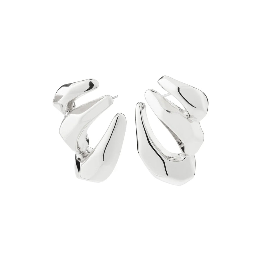 PRESENCE recycled chunky earrings