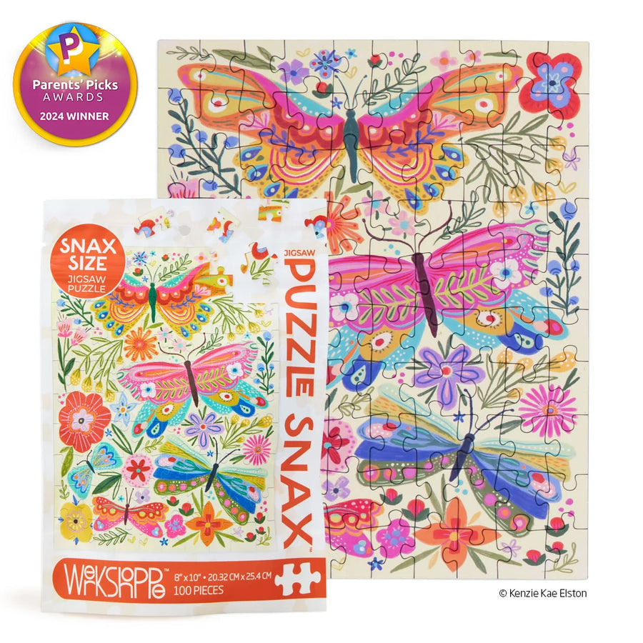 Butterfly Floral 100 Piece Puzzle