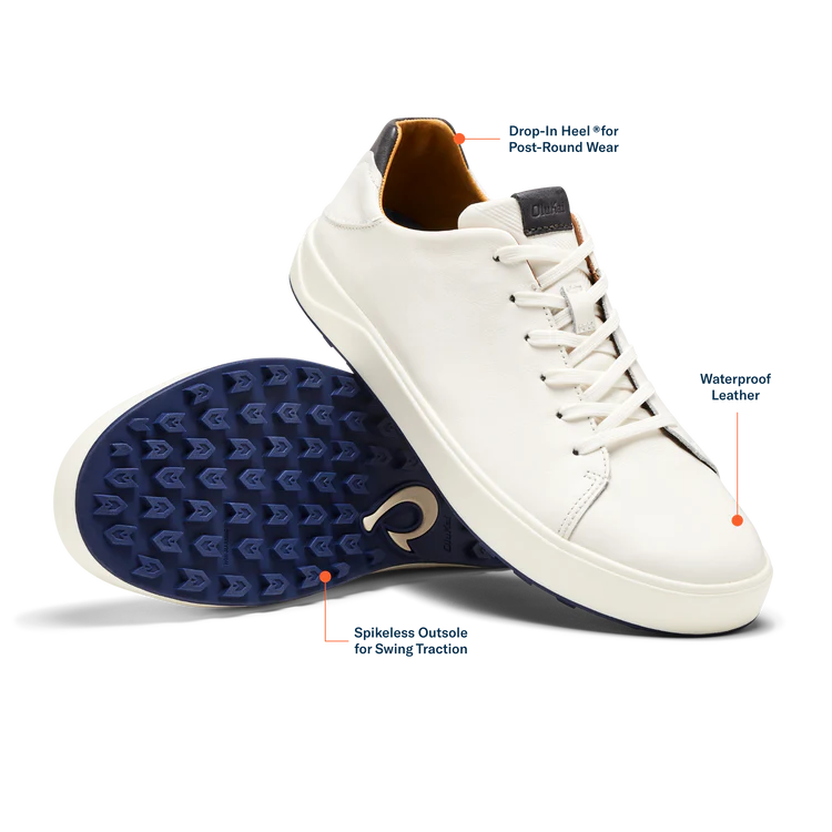Wai‘alae Golf Shoes White/White