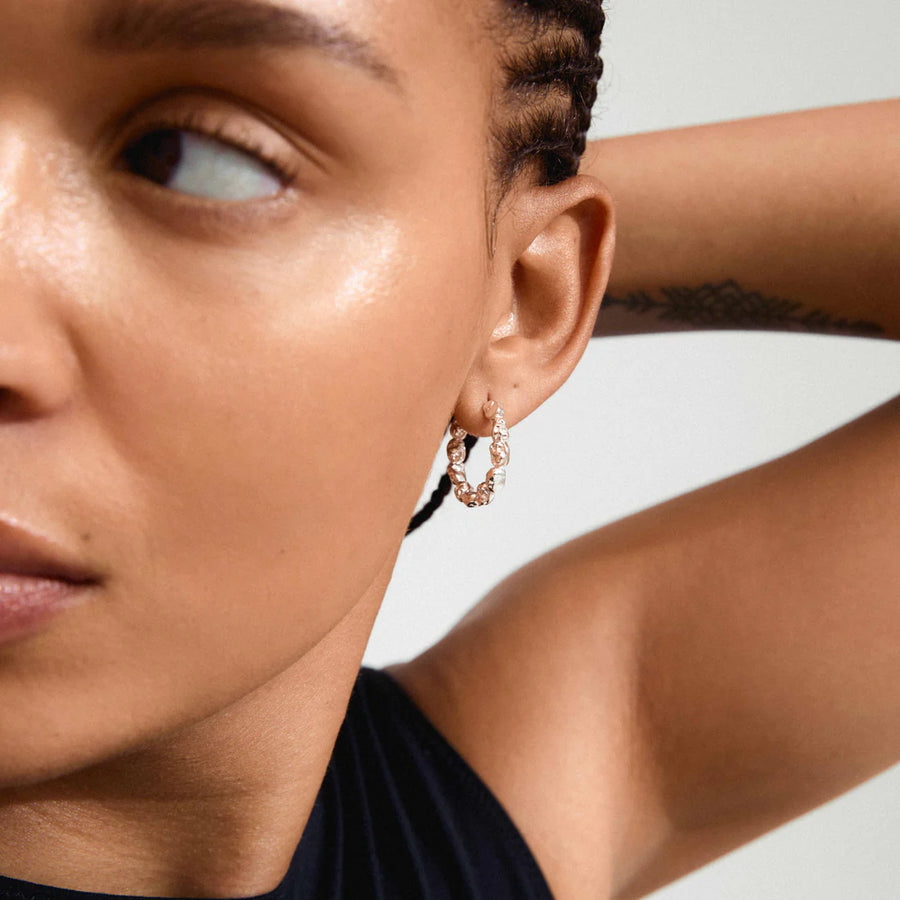 Tide Recylced Hoop Earrings