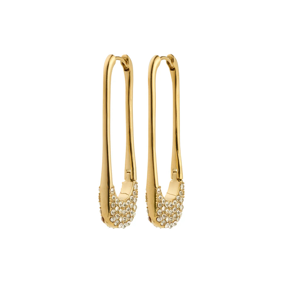 INSTANT hoops gold-plated