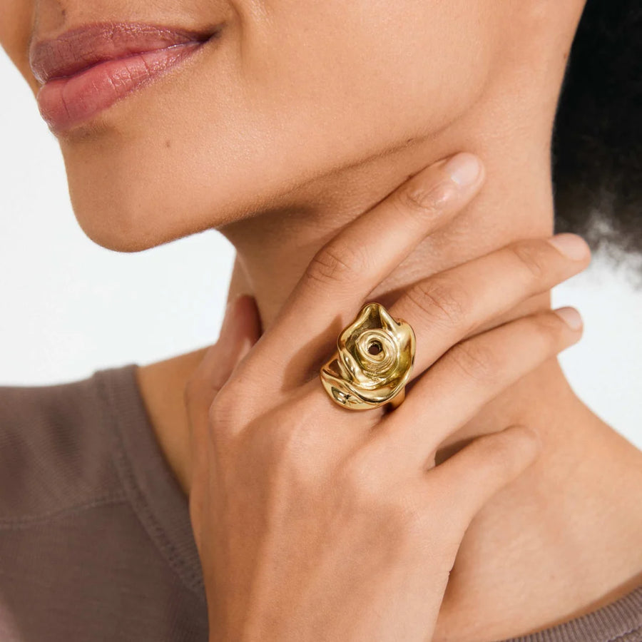 INNER recycled rose ring