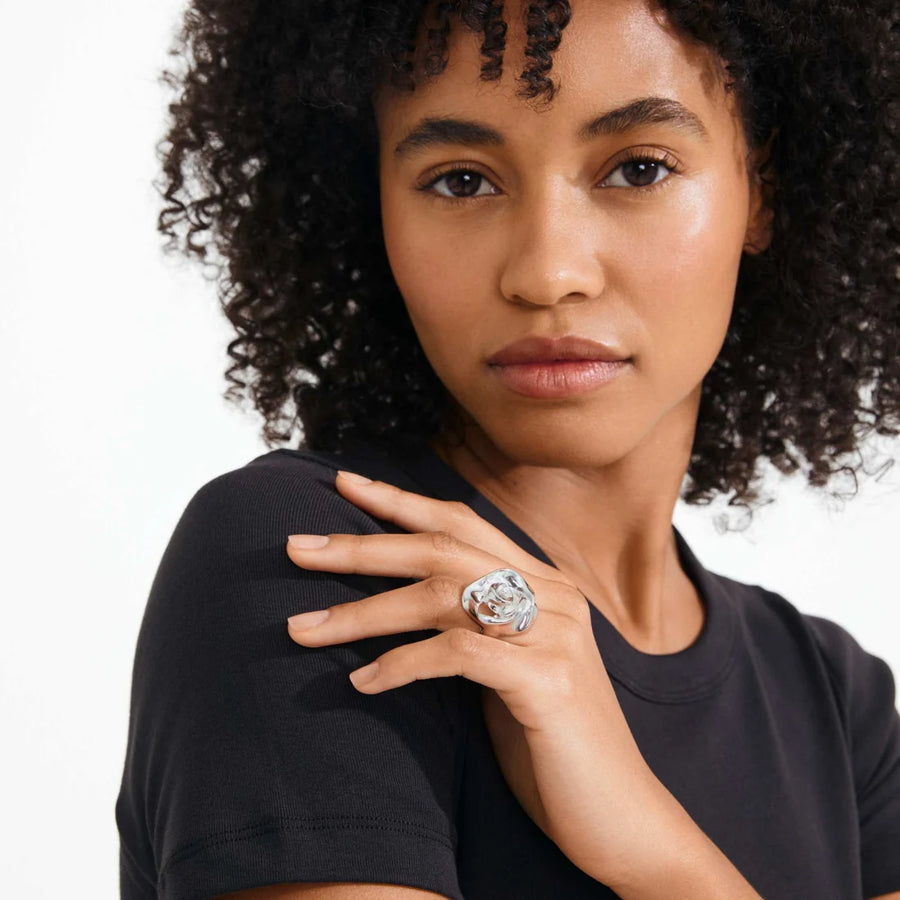 INNER recycled rose ring