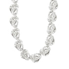 INNER recycled rose necklace