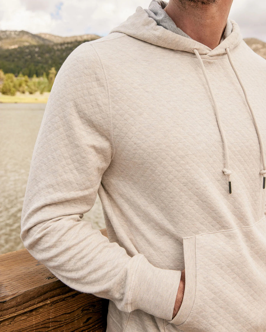 Bradner Super-Soft Quilted LS Hoodie
