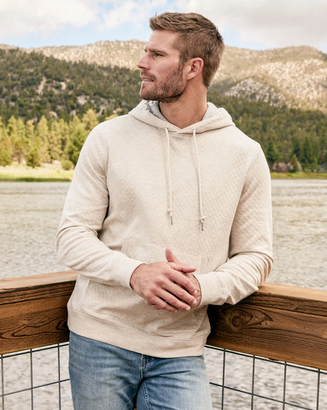 Bradner Super-Soft Quilted LS Hoodie