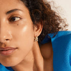 Willpower Recycled Huggie Hoop Earrings