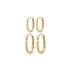 Sense Hoop Earring 2-in-1 Earrings