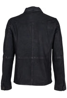 Sedro RF Dark Navy Leather Jacket