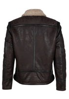 Anchorage CF Leather Jacket Dark Brown