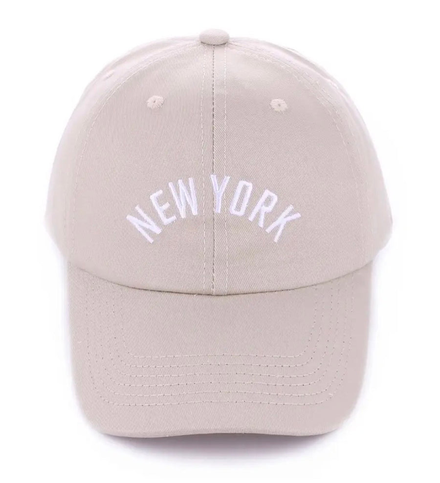 City Logo New York Cap